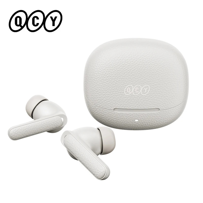 QCY Buds ANC Wireless Earbuds -45dB Noise Cancelling 6 Mics 25H Bluetooth 5.4