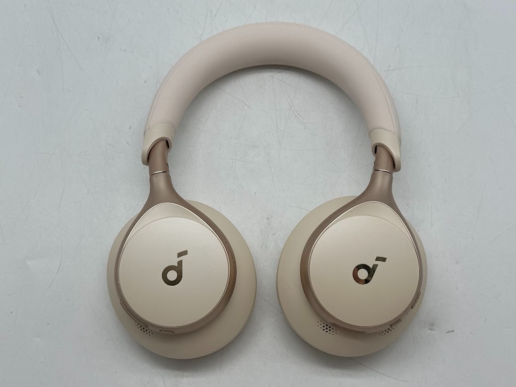 Anker Space One Active Noise Cancelling Wireless Bluetooth Headphones – White