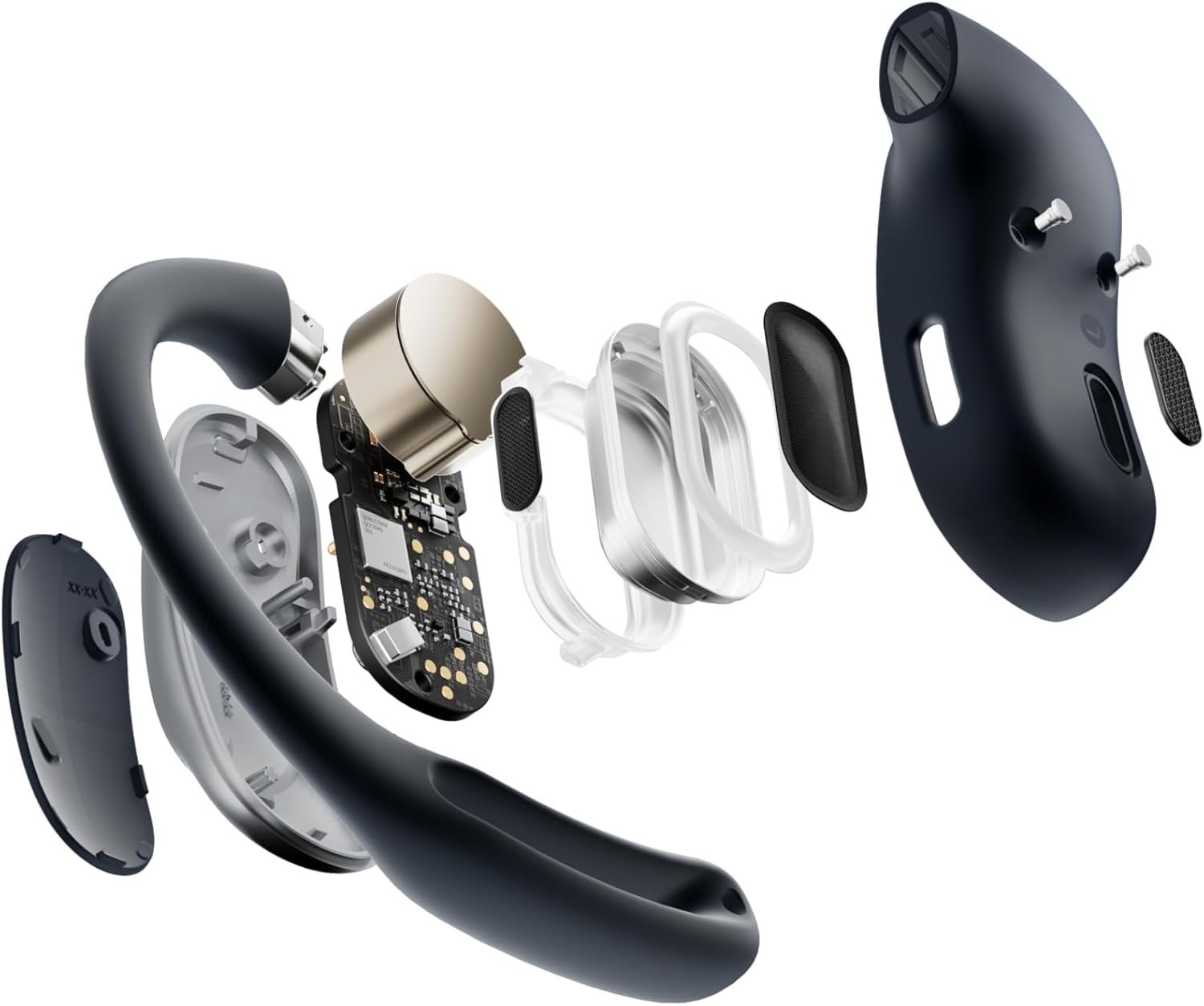 SHOKZ OpenFit Air Auricolare Wireless Bluetooth Earbuds – Black (T511)™