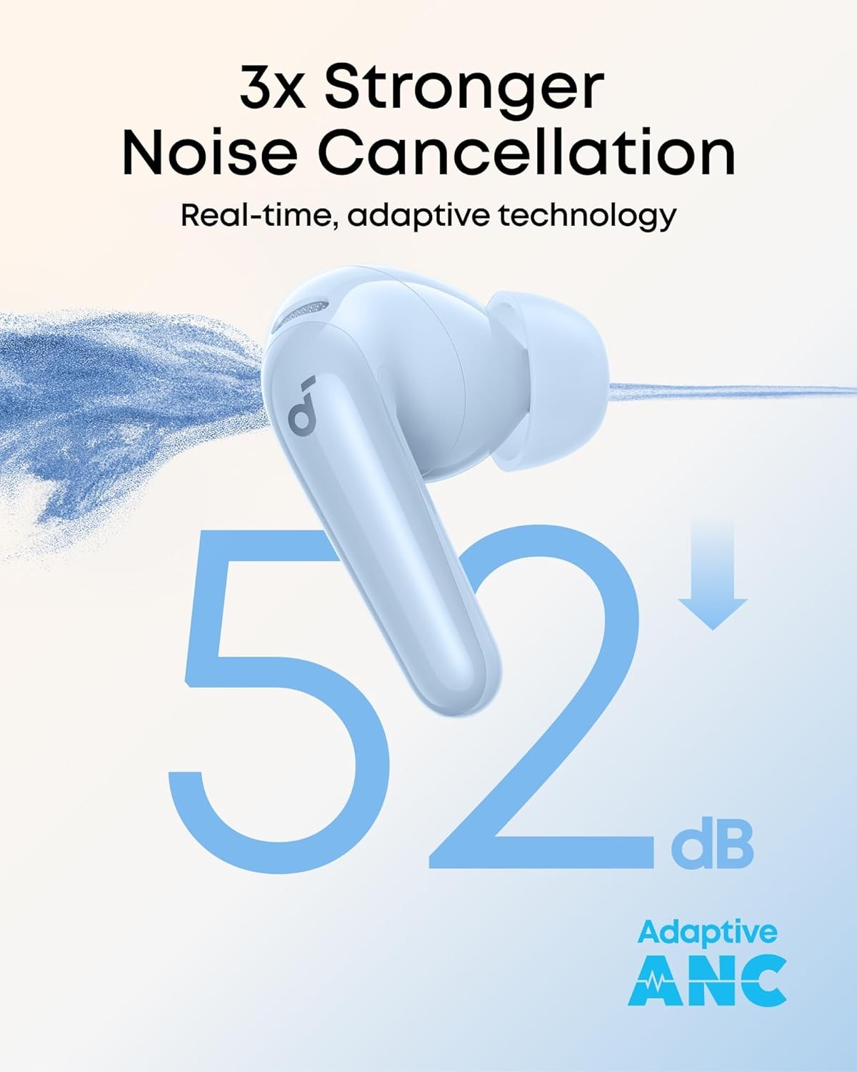 soundcore P31i Wireless Earbuds – Hi-Res Audio, Adaptive Noise Cancelling–Blue