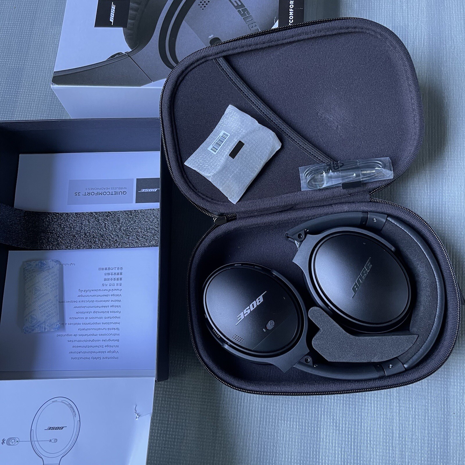 Bose QuietComfort 35 Wireless Headphones II (Android/iOS) – Black