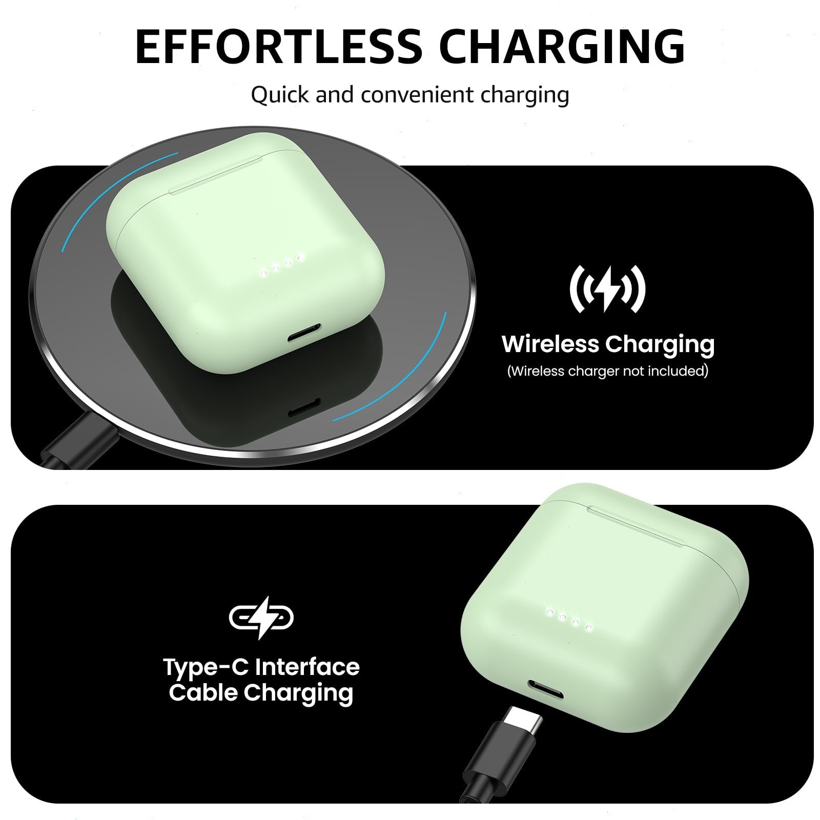 TOZO T6 Classic Version Wireless Earbuds Deep Bass In Ear Headphones Waterproof