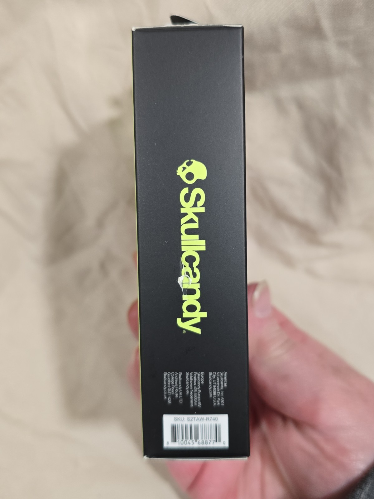 Skullcandy Smokin’ Buds Wireless In-Ear Earbuds – True Black NIB