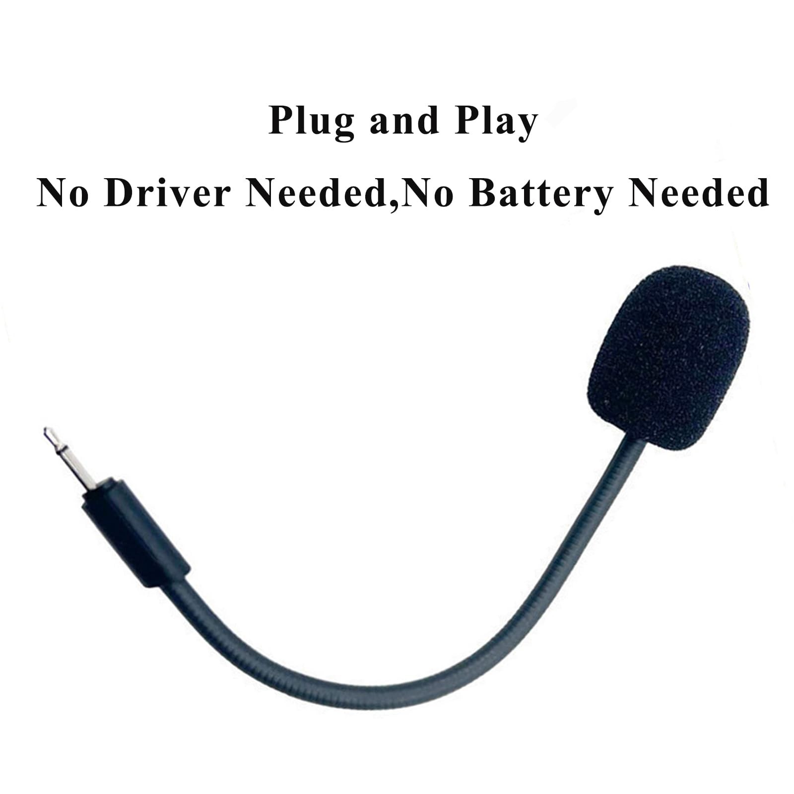 Replacement Game Microphone for JBL Quantum 100 Q100/350/100P/100X/360P Gamin…