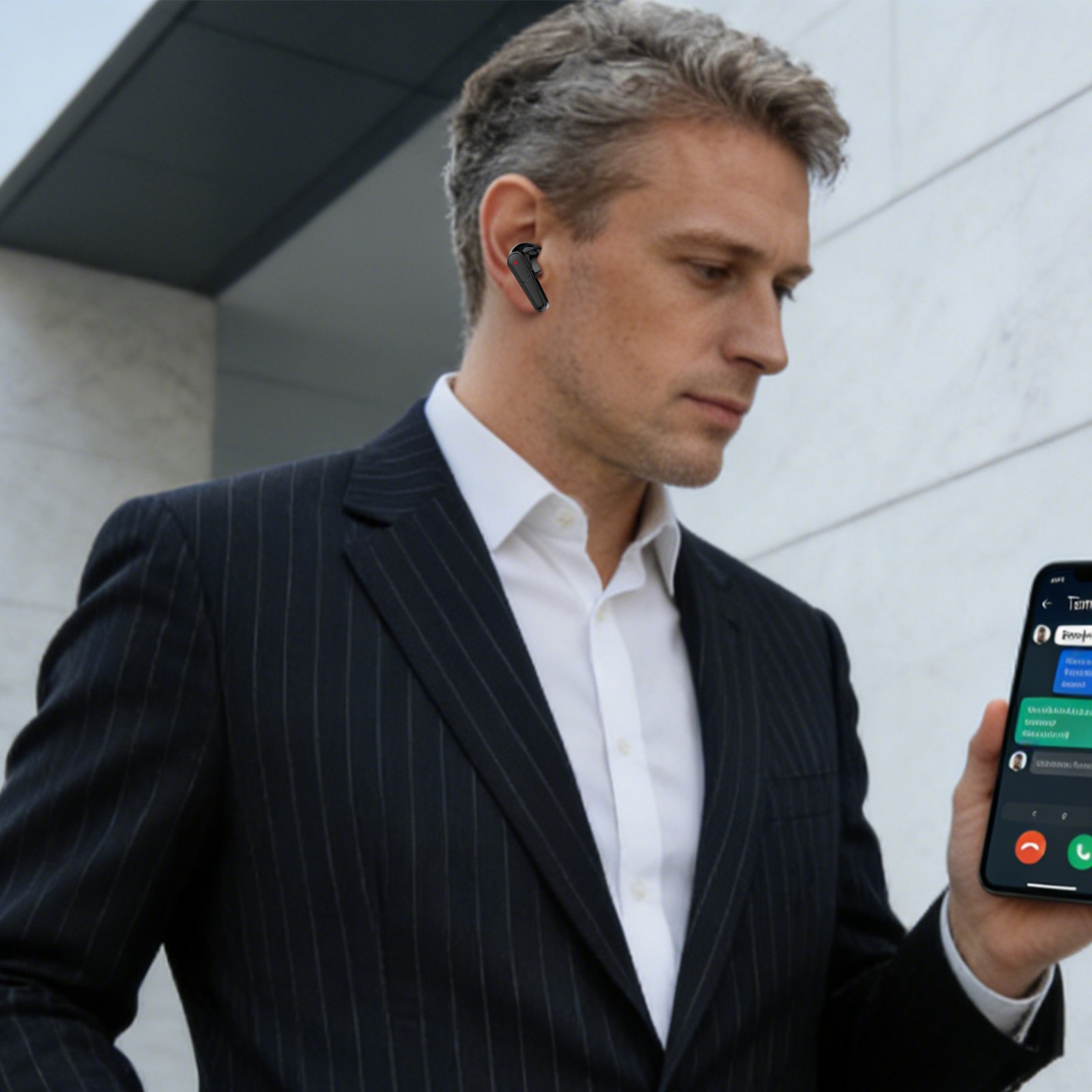 AI Translation Earbuds 164 Languages Business Real-Time AI Translation Earbuds