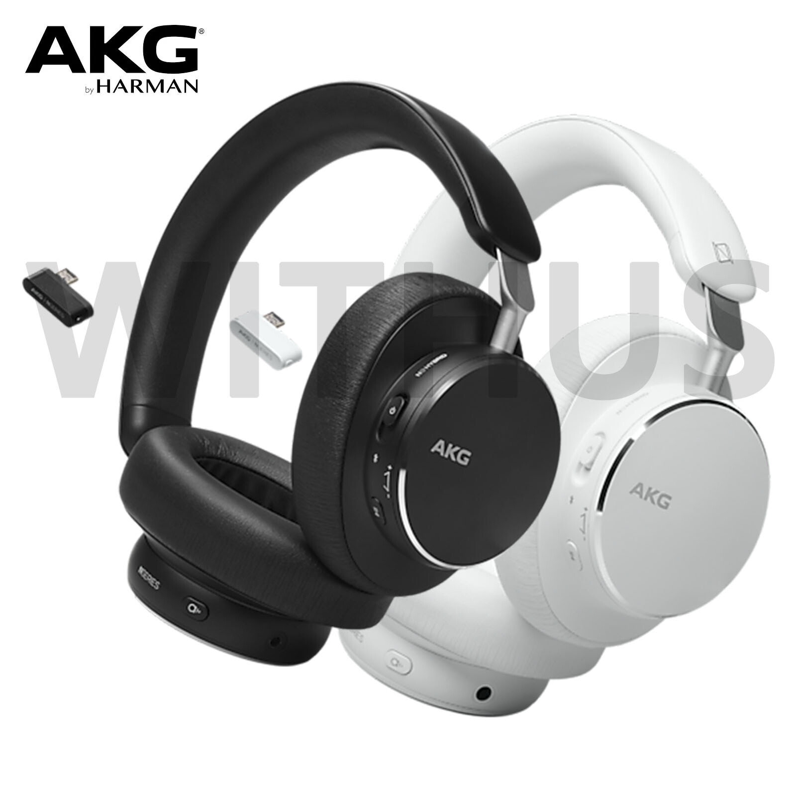 Harman AKG N9 HYBRID Wireless Over-Ear Noise Cancelling Headphones – 2colors