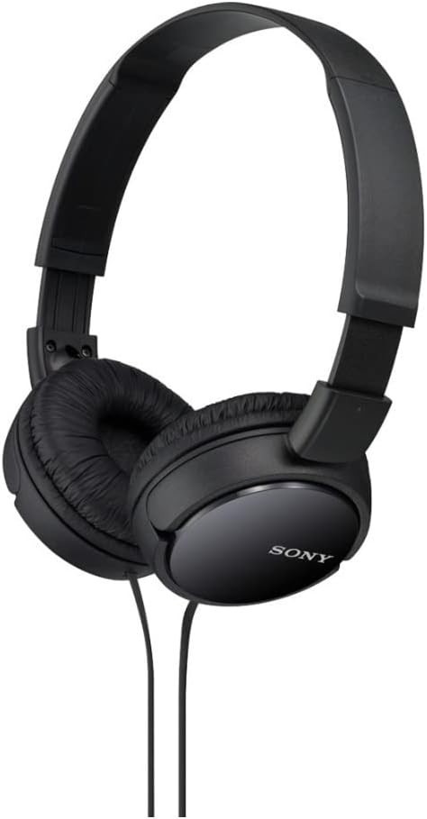 Sony Wired Stereo Folding Headphones MDRZX110/BZUC ZX Series (D57-19)