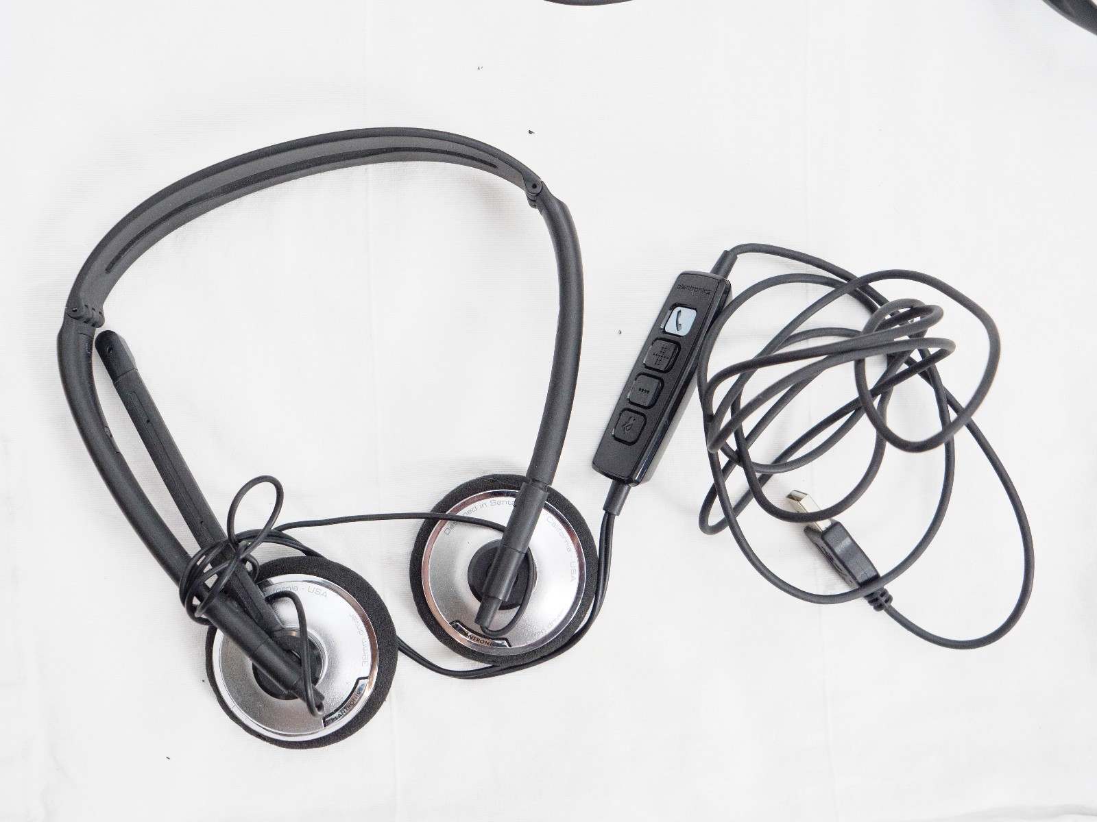 Headset Lot Plantronics , Retcvis, Panasonic kx-tca430, Wantek, Behringer
