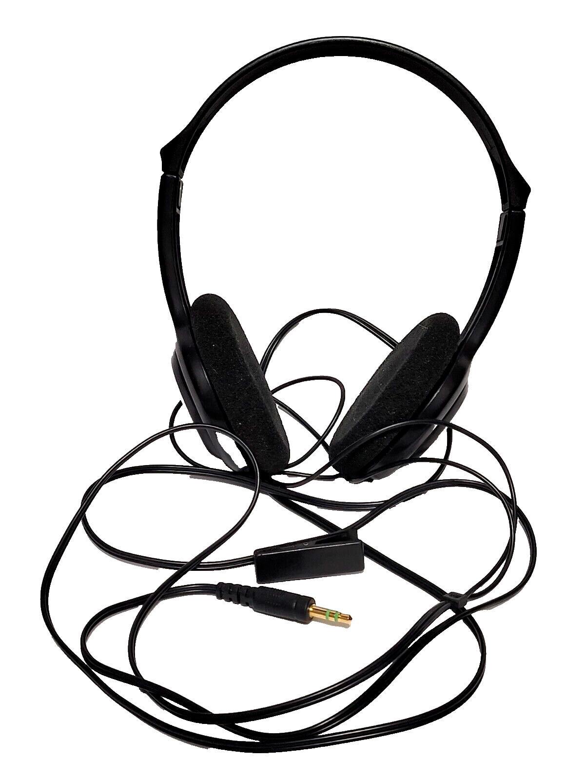 Labtec MP-340 Corded Head Phones – Black – TESTED