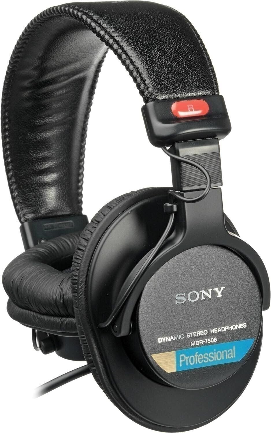 Sony MDR-7506 Professional Headphones with Slappa Hard Case, Cable Ties and…