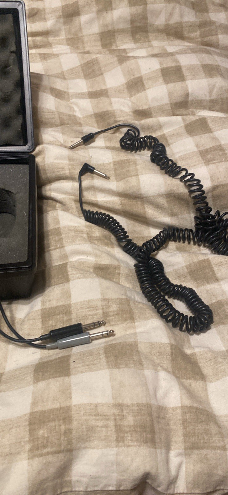 Koss K/2+2 Quadrafone Over-Ear Stereo 1/4in Coiled 6ft Cable w/ Case