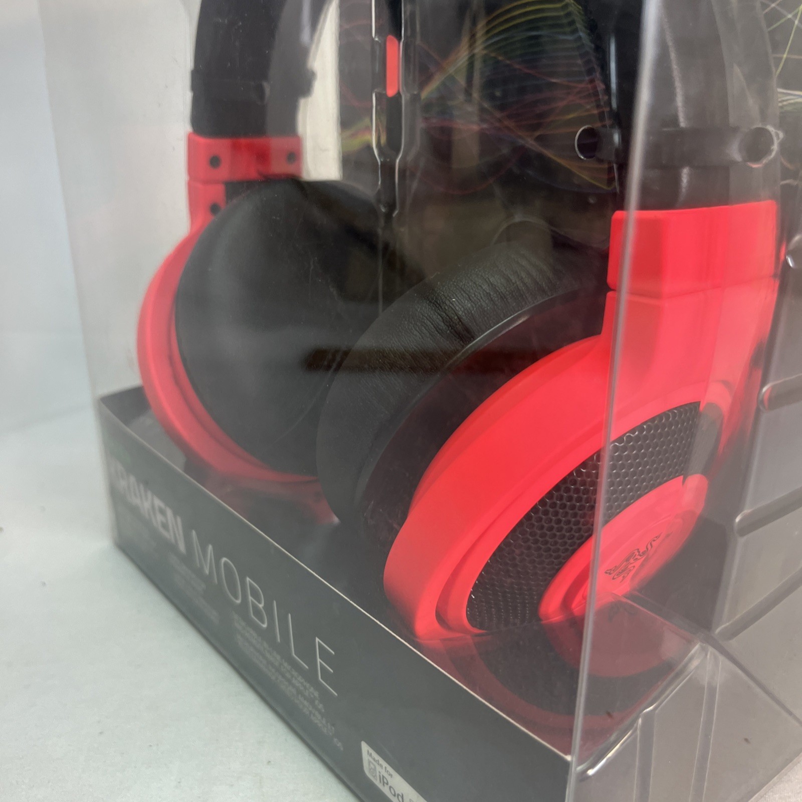 Razer Kraken Mobile Headphones Neon Red RZ04-01400300-R3U1