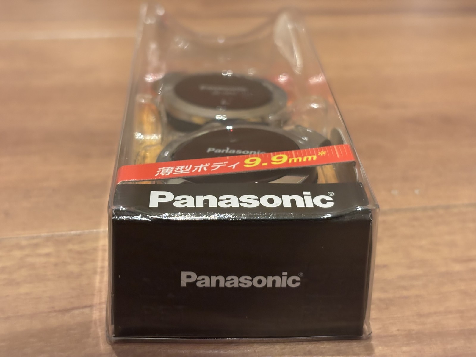 Panasonic Stereo Headphones Red RP-HZ47-R 9.9mm Thin and Lightweight Model