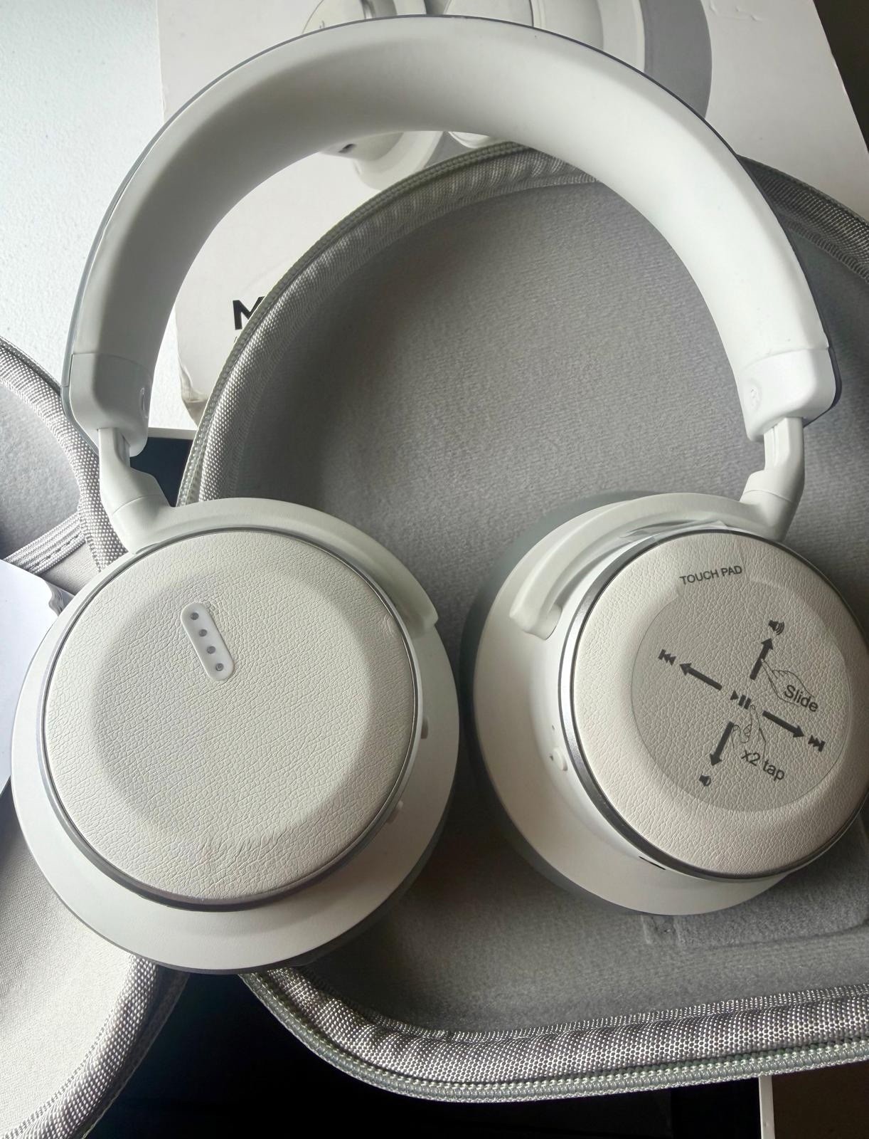 Astrum MX PRO Bluetooth 5.1 Headphones White Open Box New Unused