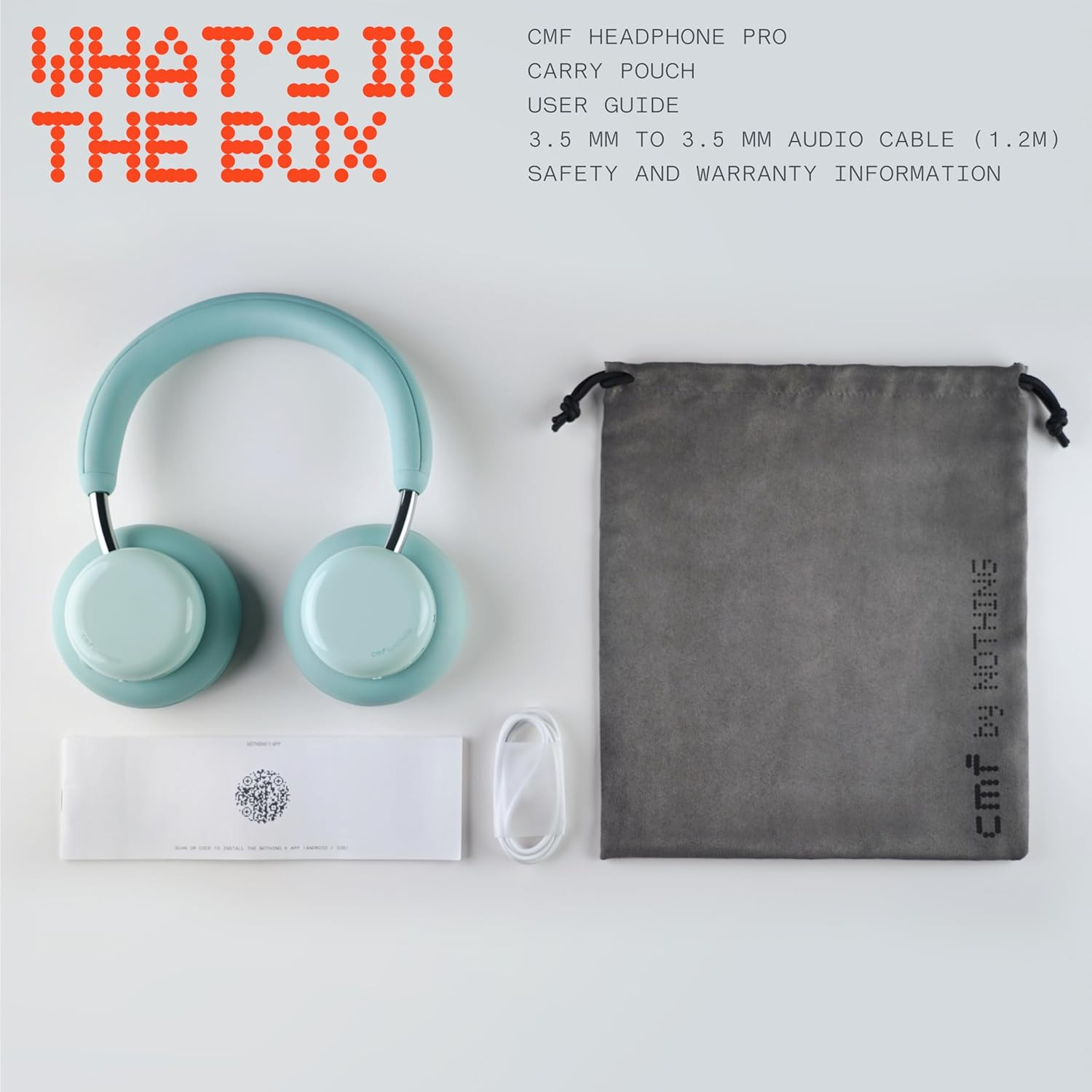 CMF BY Nothing Headphone Pro Active Noise Canceling Wireless Headphones Bluetoot
