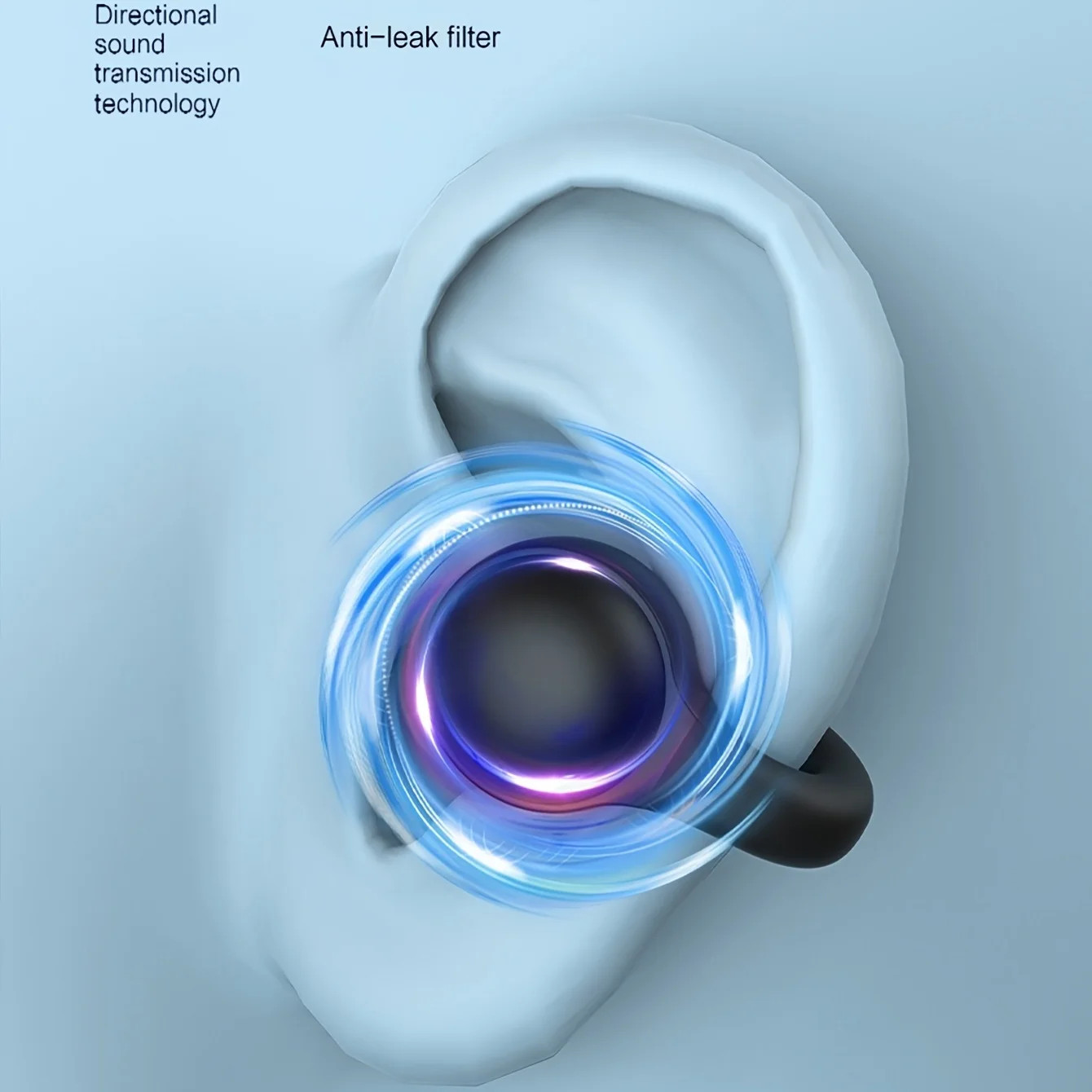 Open Ear Bone Conduction Headphones Tws X58 Bluetooth 5.3 Running Wireless Clip