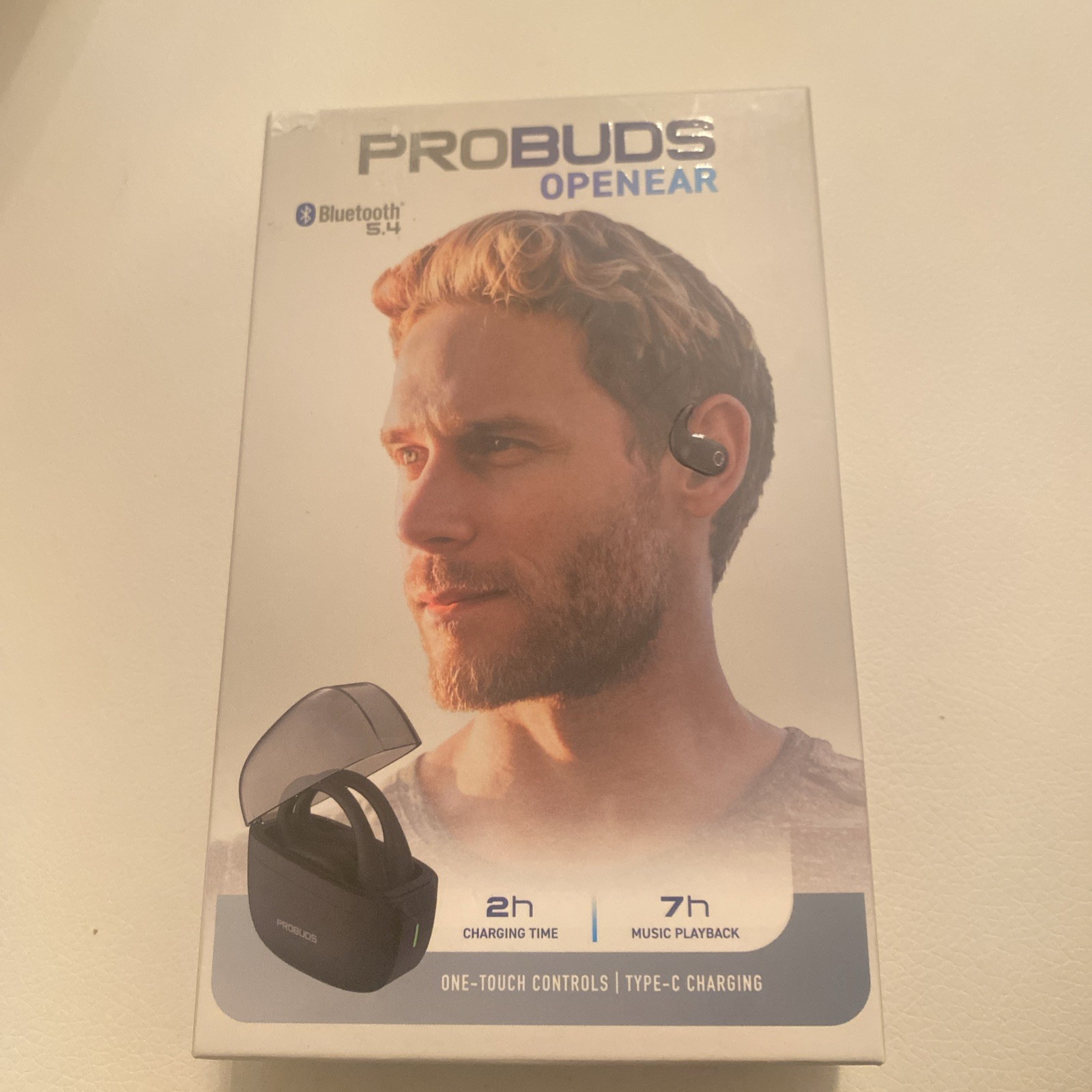 PROBUDS Open Ear Earbuds One Touch Controls 7hr Music Playback New!! Sealed!!!!!