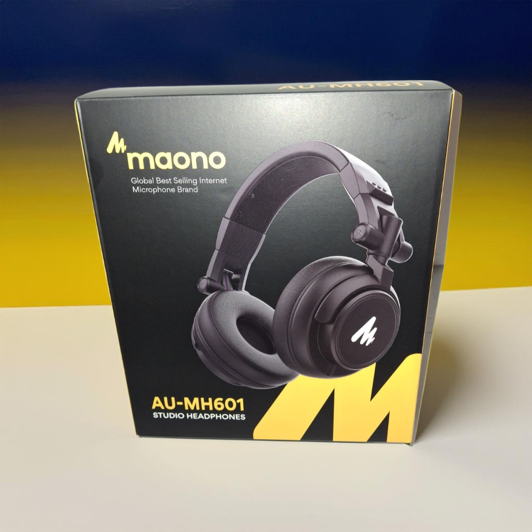 MAONO MH601 Professional Studio Headphones/Wired/Over Ear New open box