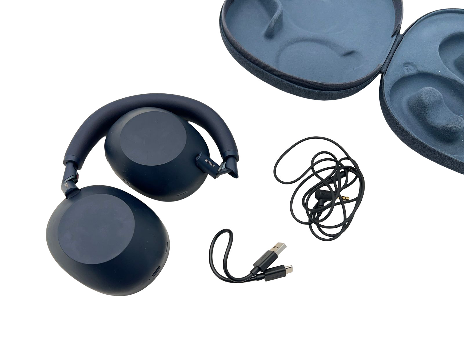 Sony WH-1000XM6 Blue Wireless Noise Canceling Headphones