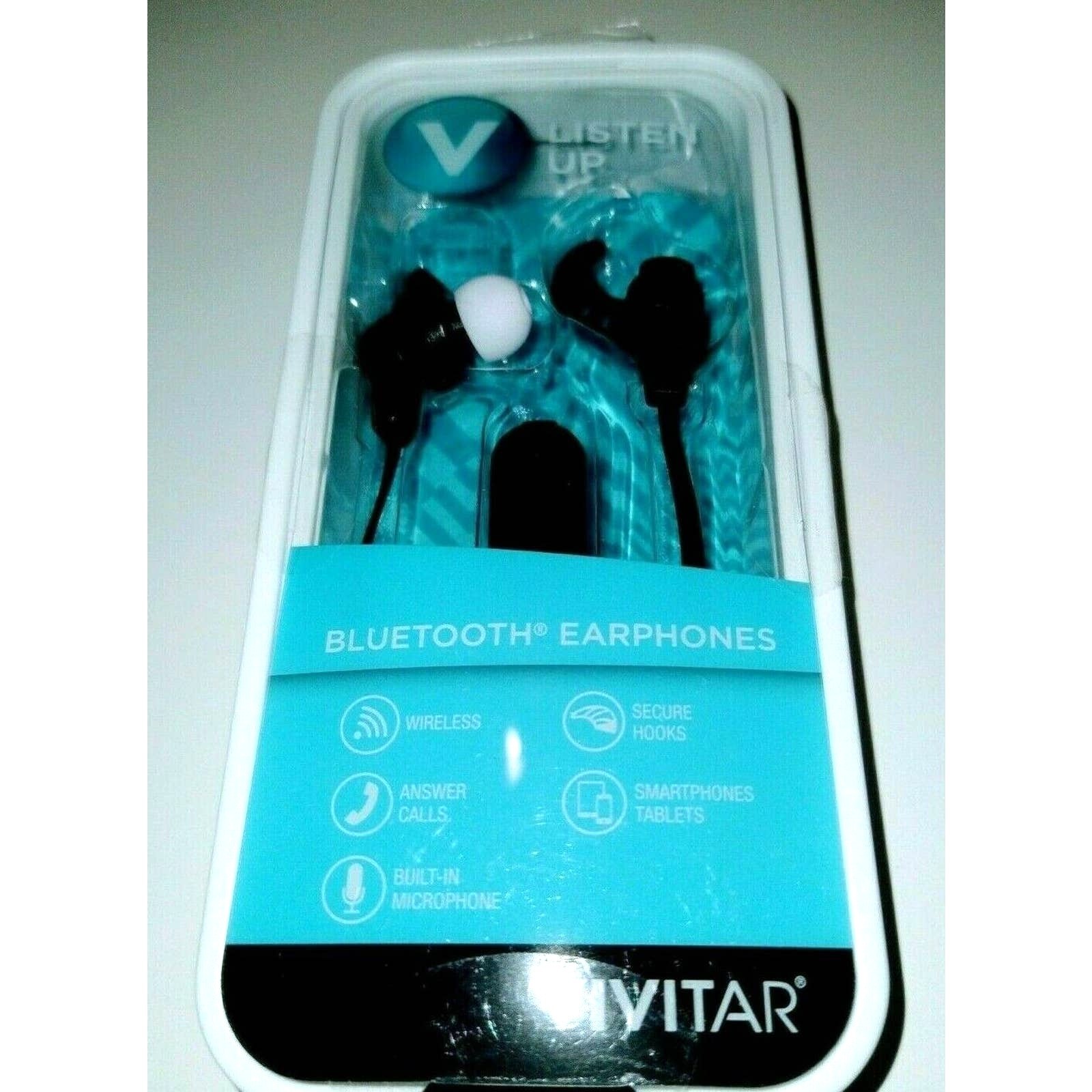 Vivitar Listen Up Bluetooth Wireless Earphones w/ Microphone & Call Answer
