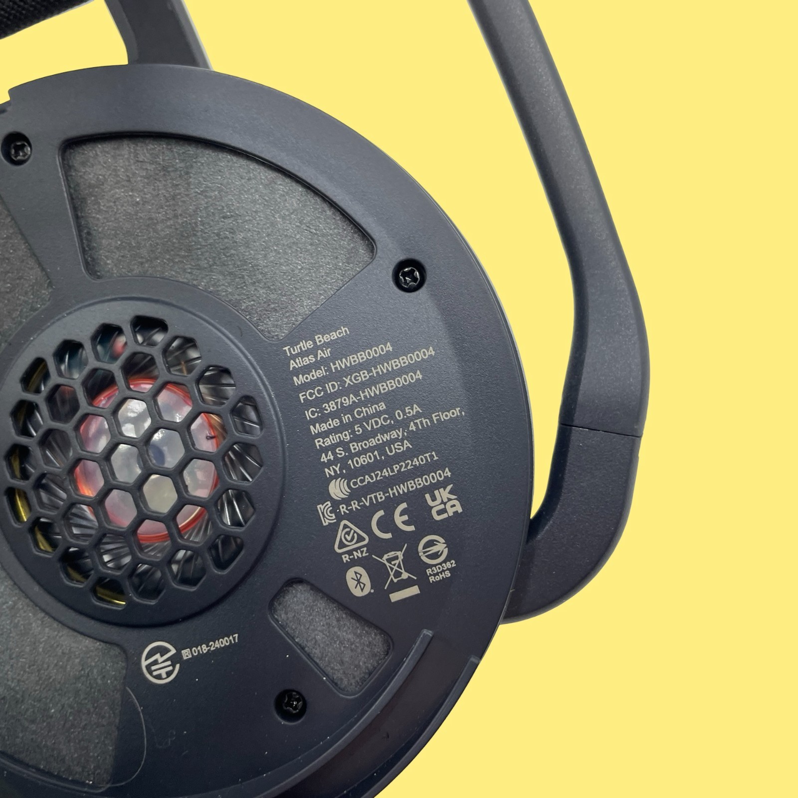 Turtle Beach Atlas Air Bluetooth Gaming Headset Black – NO DONGLE #5282 z53b7