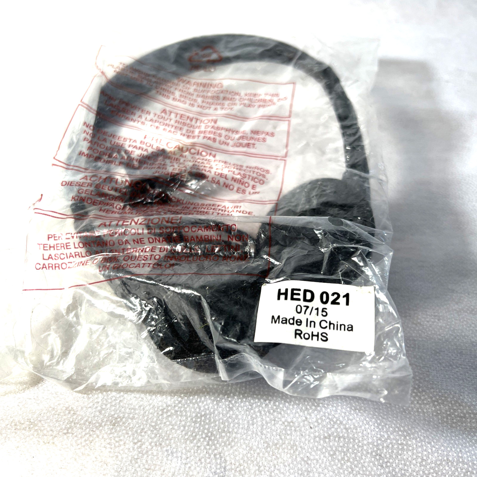 Williams Sound HED 021 Folding Mono Headphones /New