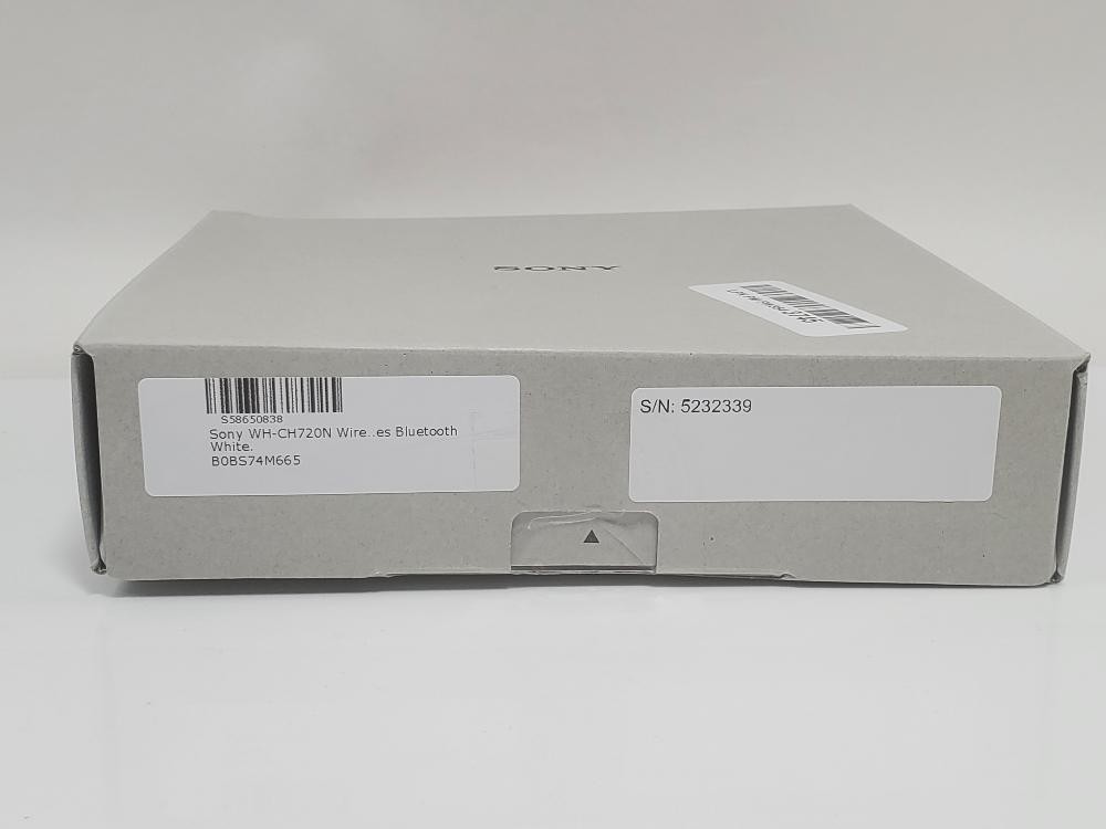 Sony WH-CH720N Wireless Noise Canceling Headphones Bluetooth White.