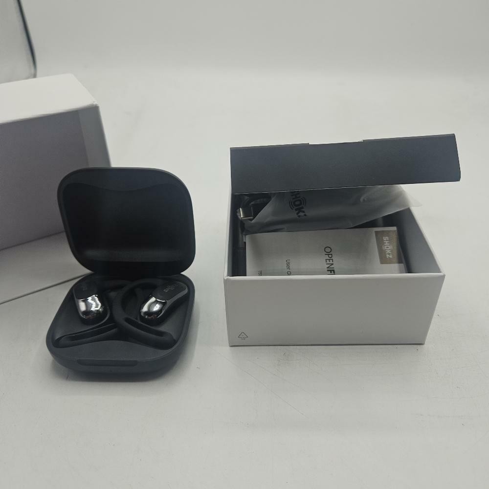 Shokz OpenFit Air True Wireless Bluetooth Headphones – Black