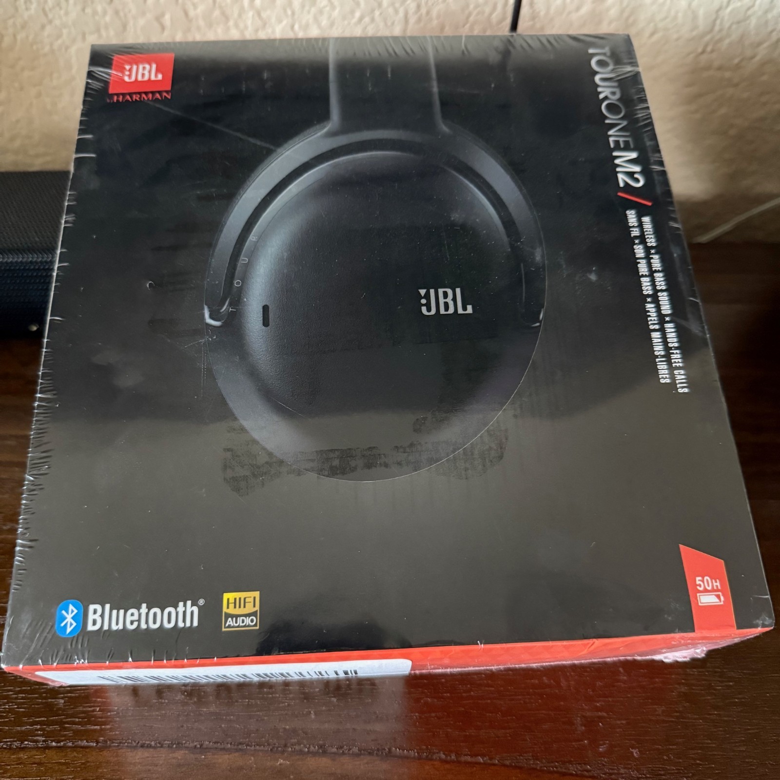 JBL Tour One M2, Wireless Over Ear Headphone – Black-Sealed Box