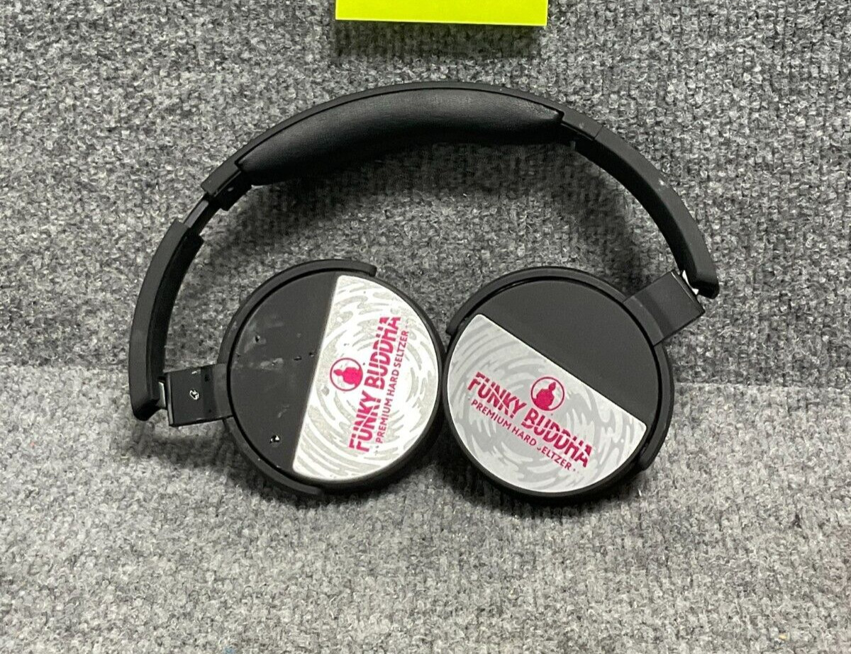 Funky Buddha Headphones Over-Ear Seltzer Edition Without Cable