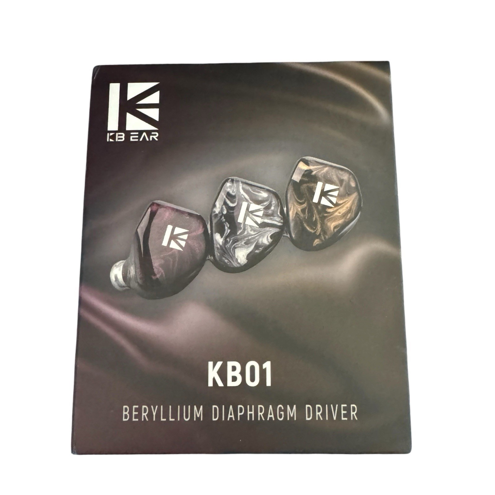 KBEAR KB01 In-Ear Monitors IEM 10mm Beryllium Dynamic 6N OFC 2PIN – GOLD