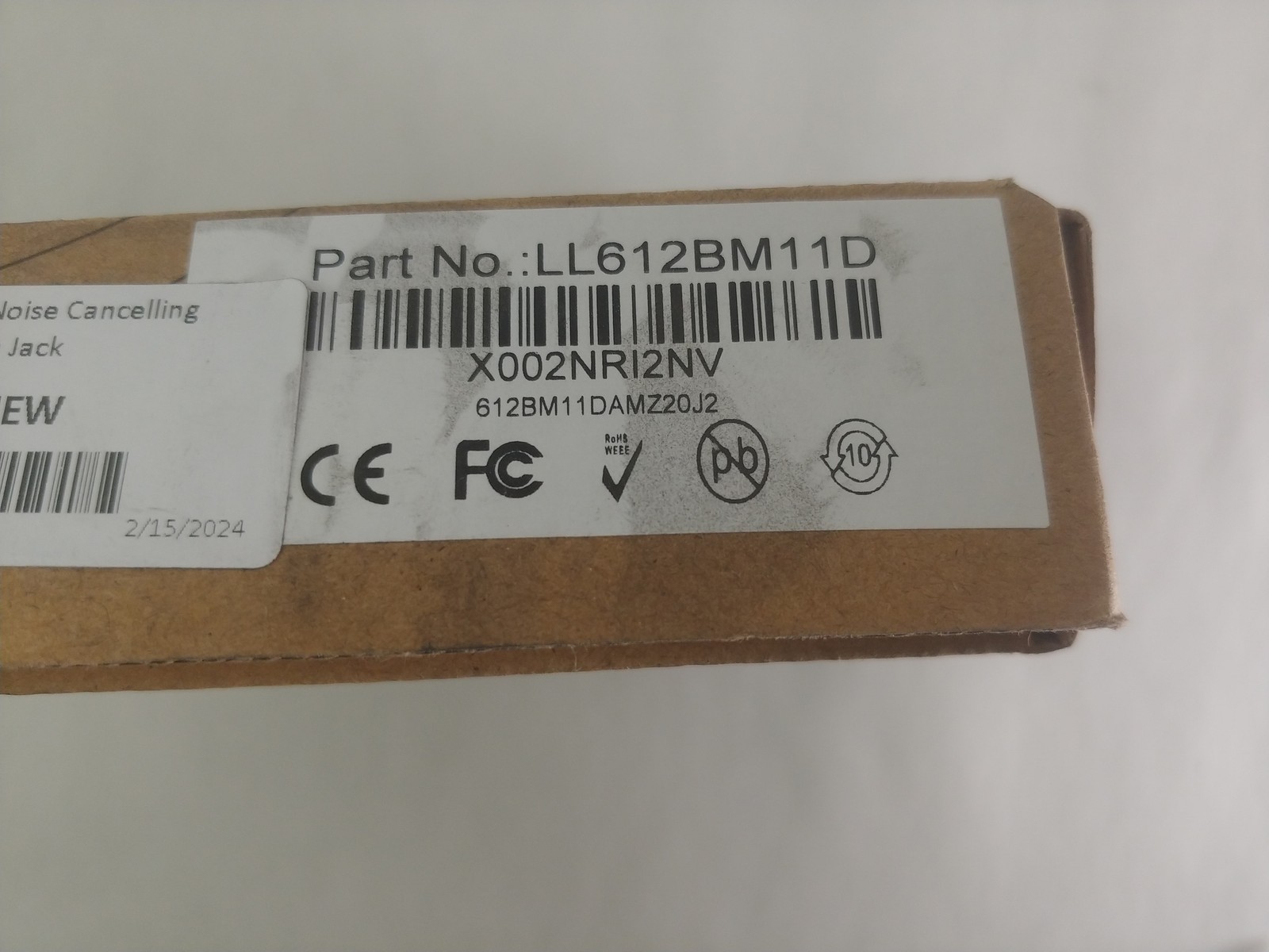 New Oppetec LL612BM11D Dual Ear Noise Cancelling Microphone Headset 2.5mm Jack