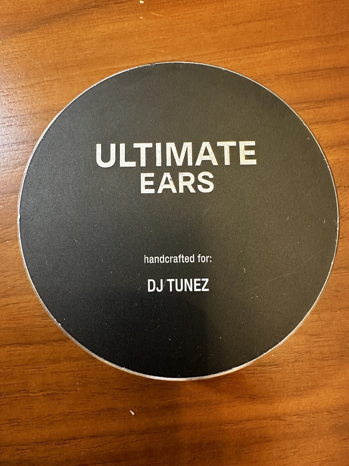 Rare! DJ Tunez Ultimate Ears Headphones – Handcrafted For Music Artist DJ Tunez