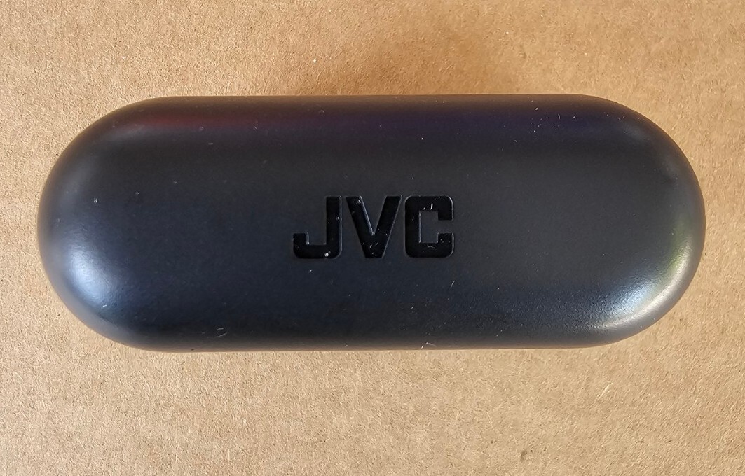 JVC True Wireless Earbuds Wireless Headphones w/Charging Cable & Case – #HA-A3T