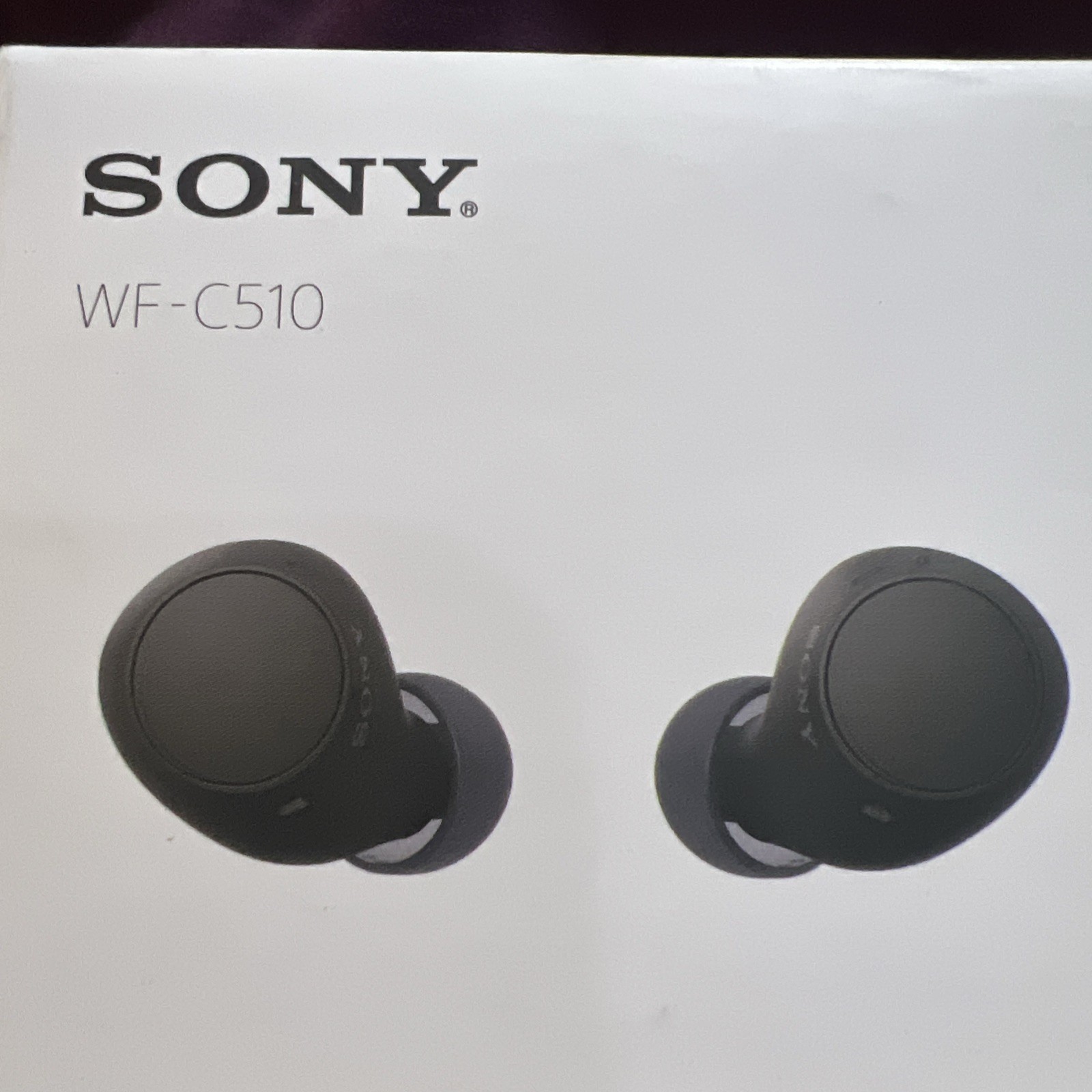 Sealed Genuine Sony WF C510 Truly Wireless Black Earbuds