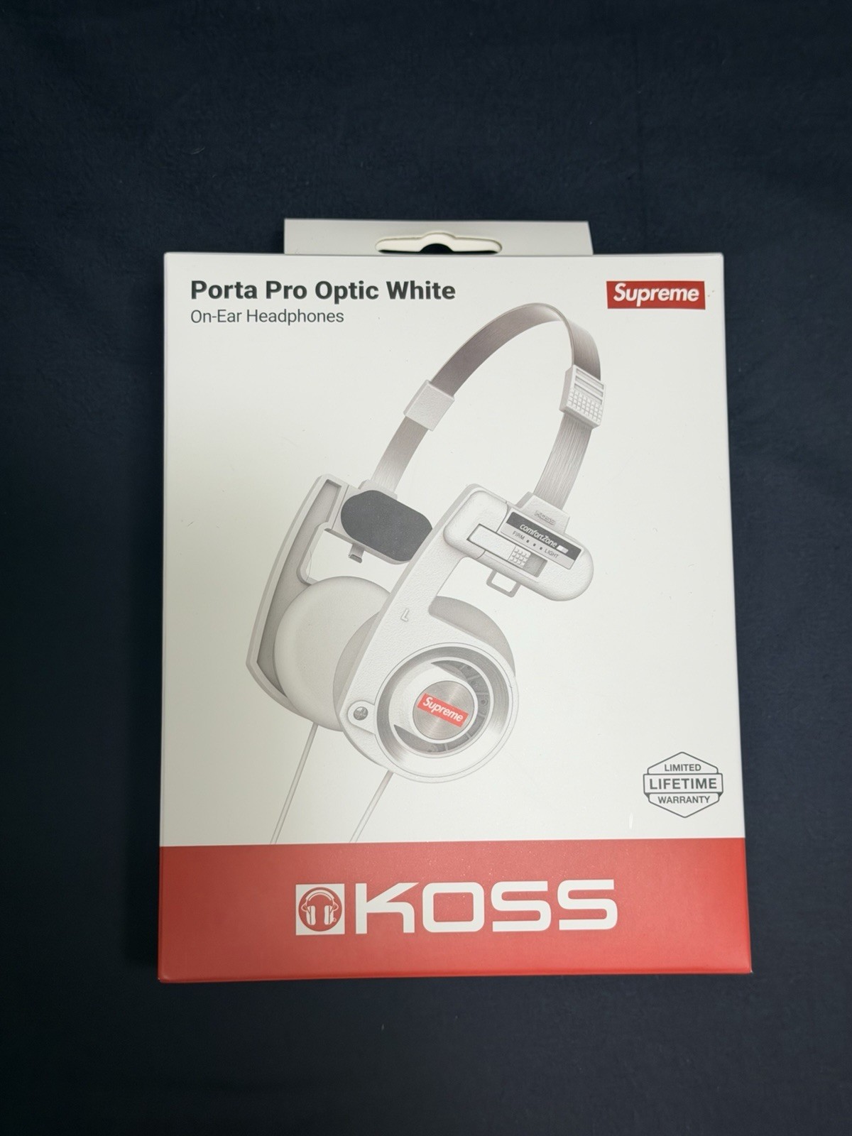Supreme x Koss Portapro Headphones White – BRAND NEW