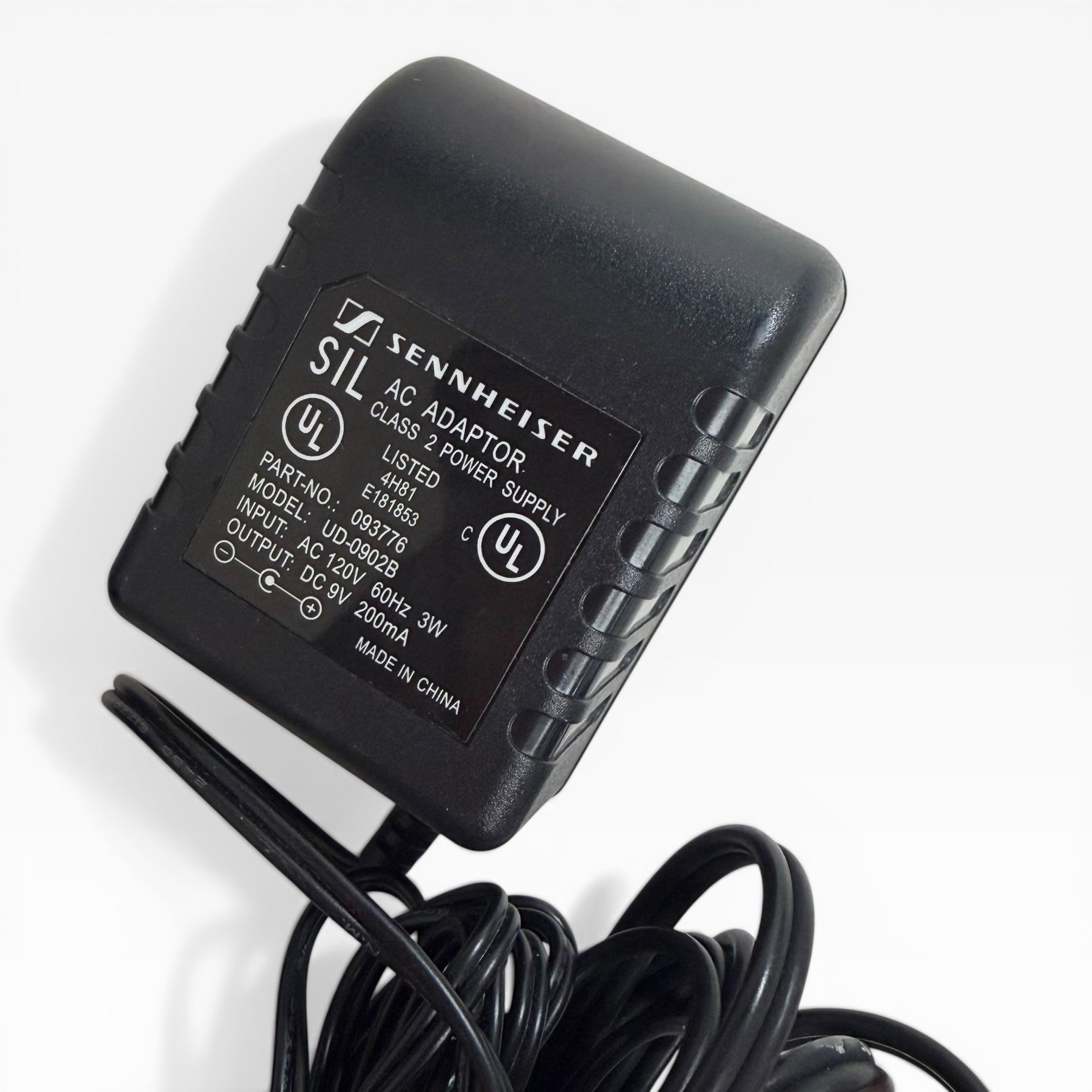 Sennheiser TR120 Wireless Transmitter Base Cradle Original Power Adapter Tested