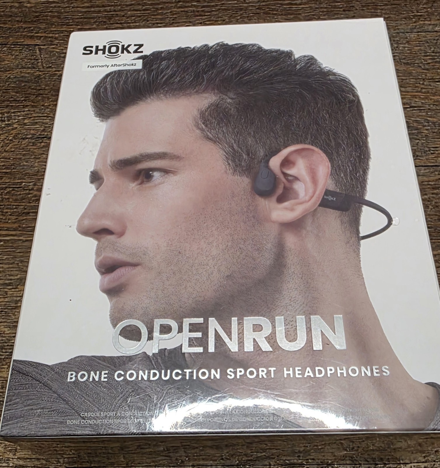 Shokz S803 OpenRun Bone Conduction Open Ear Sport Bluetooth Headphones – Black
