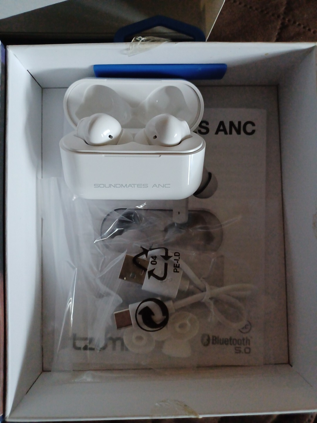 Noise Cancelling Wireless Earbuds SoundMates Pro ANC Bluetooth 5.0 New