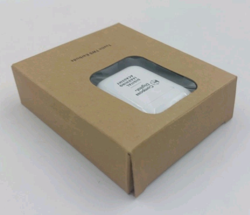 New Tustin TWS Bluetooth wireless Earbuds. EP42. 350mAh/3.7V. DC5V/1A 0.5W White