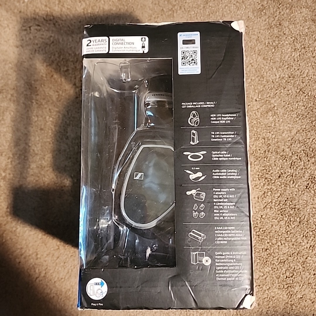 Sennheiser Consumer Audio RS 195 Wireless Headphone Systems See Description