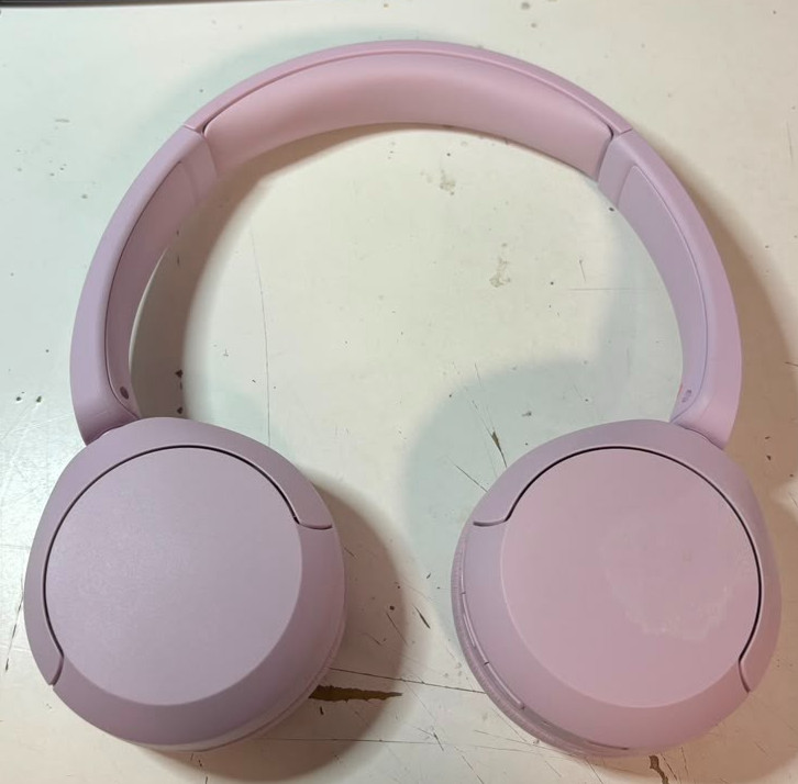 Used Sony WH-CH520 Wireless On-Ear Headphones Pink (Acceptable)
