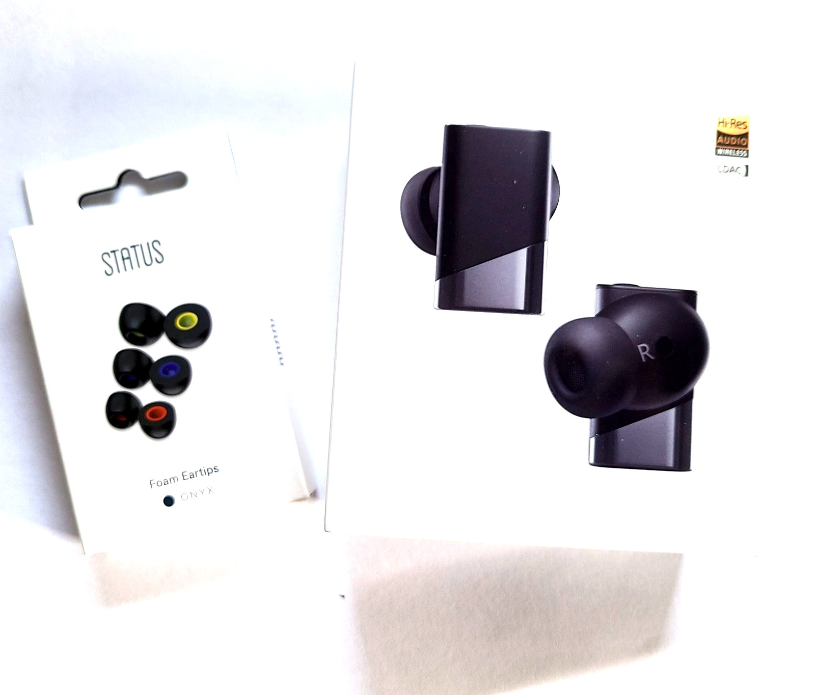 Status Pro X True Wireless Earbuds 52dB Hybrid ANC Bluetooth 5.3 +extra eartips