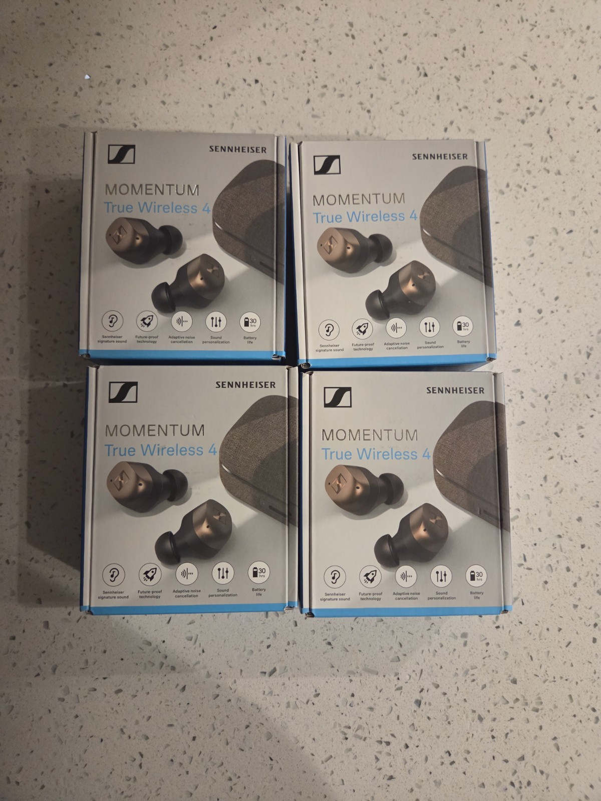 Sennheiser Momentum True Wireless 4 Earbuds (MTW4) – Black Copper