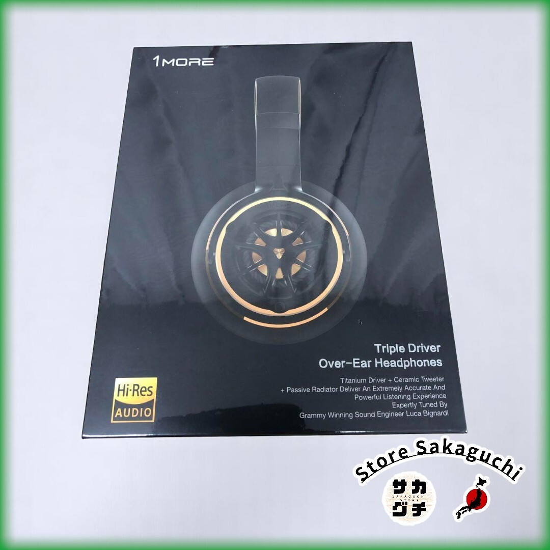 1MORE H1707 Triple Driver Over-Ear Headphones Hi-Res Audio Detachable Cable