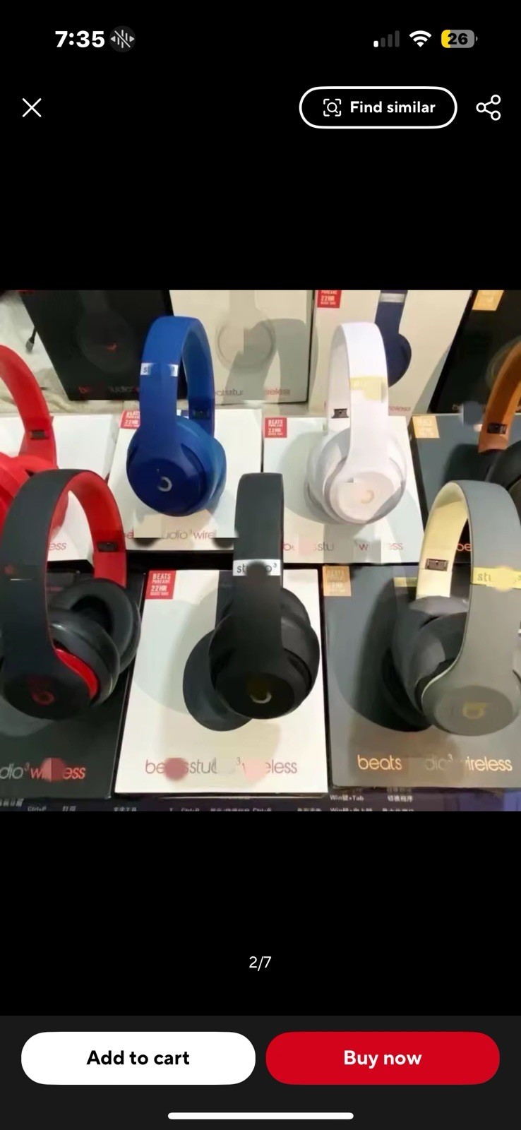 New Sealed – Original Beats Solo3 Wireless Bluetooth Headphones – All Colors