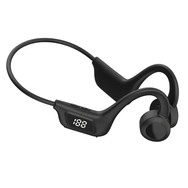 Bone Conduction Headphones Bluetooth 5.1 Wireless Earbuds Outdoor Headset Sport*