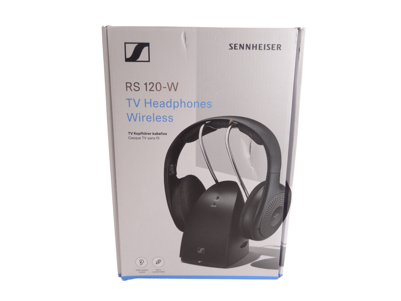 Sennheiser TV Listener RS 120-W Wireless Headphones Black – Free shipping