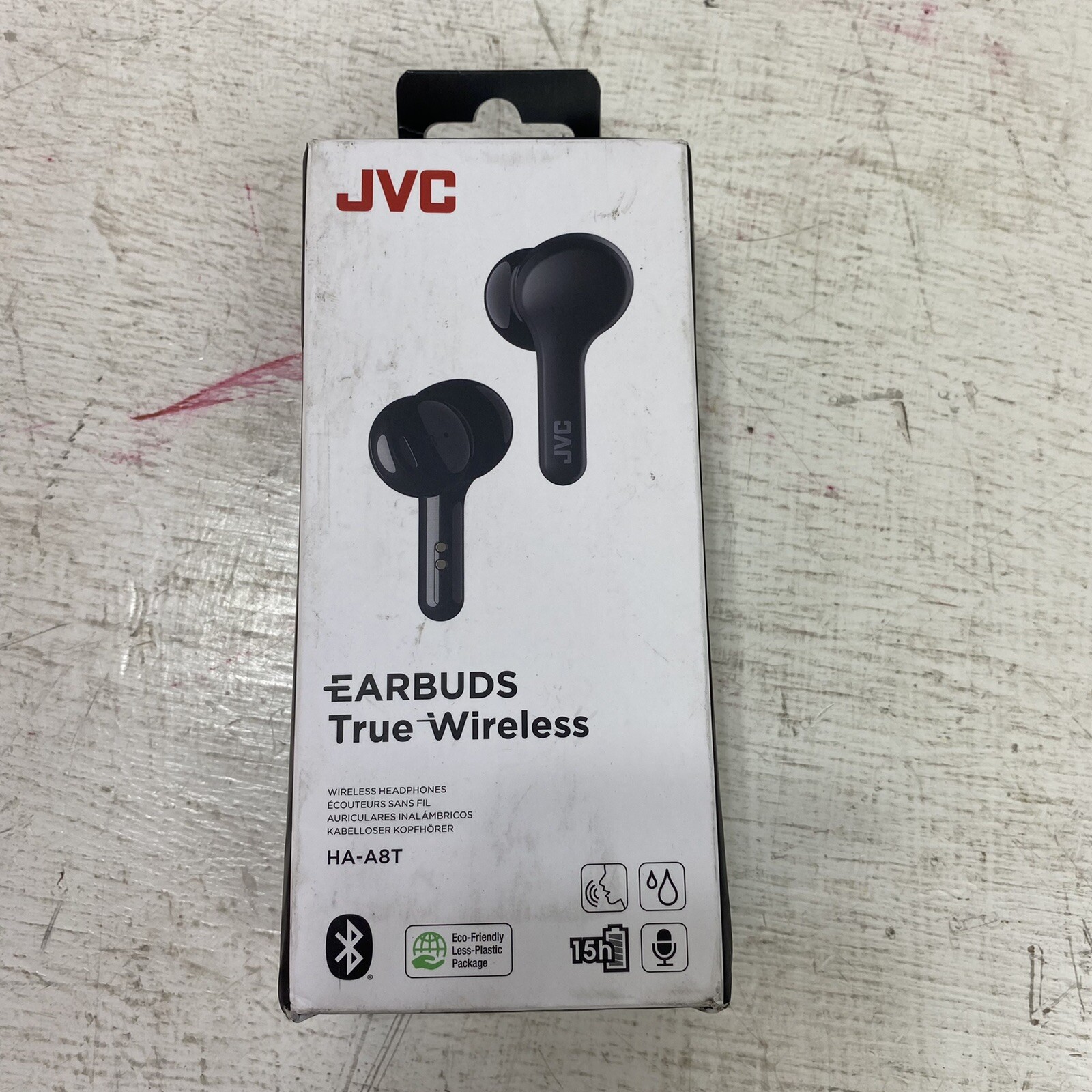JVC(R) HA-A8TB JVC HA-A8T In-Ear True Wireless Stereo Bluetooth Earbuds with …