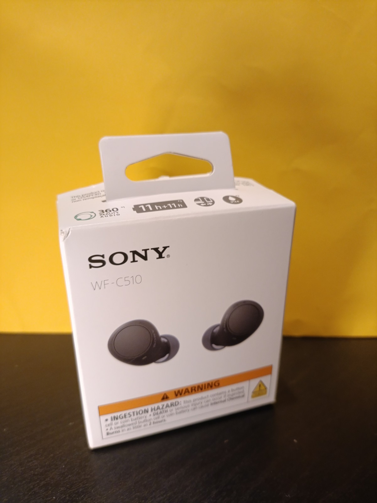 Sony WF-C510 True Wireless Earbuds in Black – New Open Box